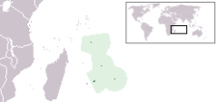 மொரிசியசின்அமைவிடம்