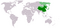 Location of Asia
