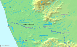 பாரதப்புழா வரைபடம்